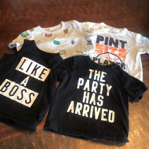 T-shirt bundle 12-18 months